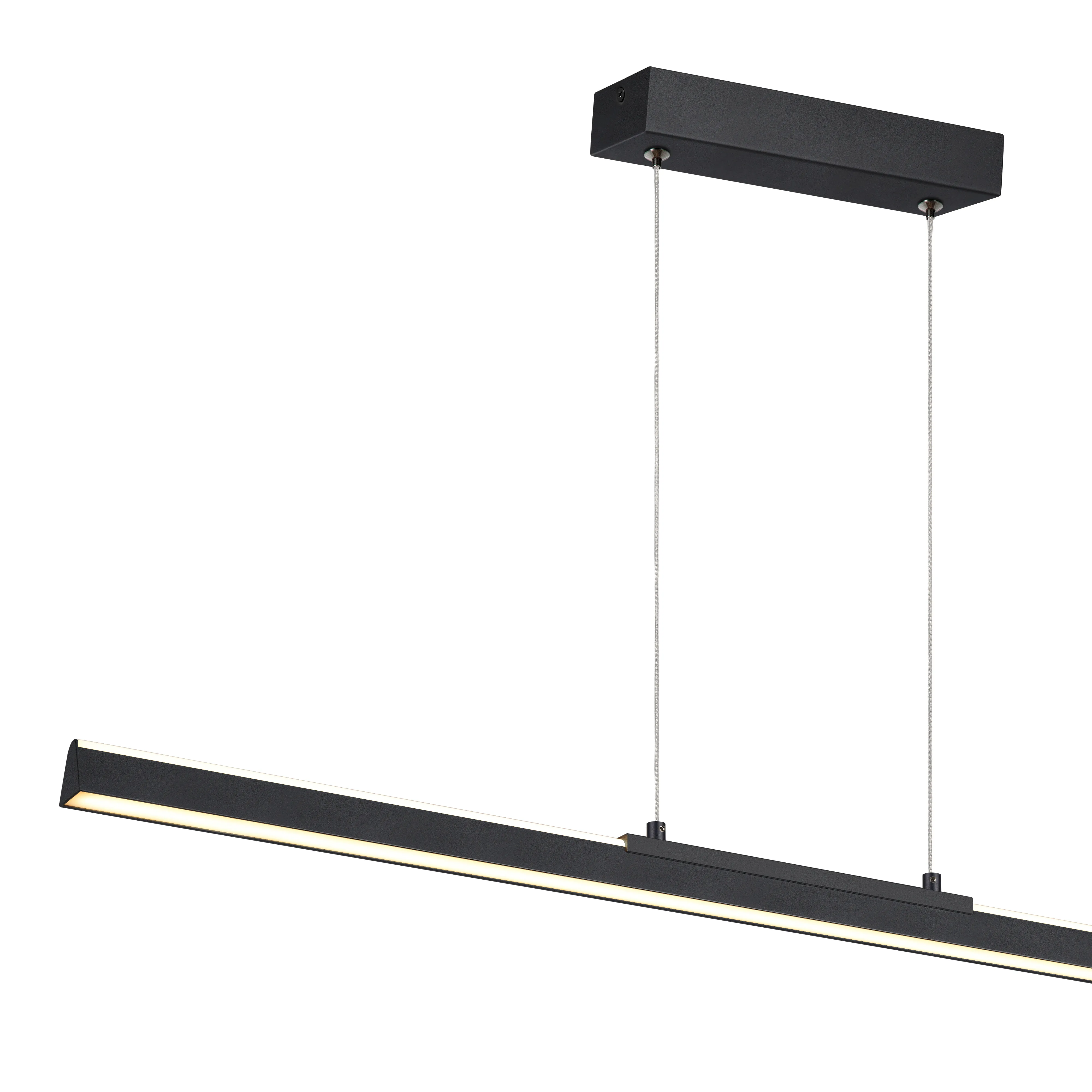Lineal 1.5m Linear Bi-directional Pendant 54W LED 3000K Sand Black M8960  Mantra Lineal Bi-directional